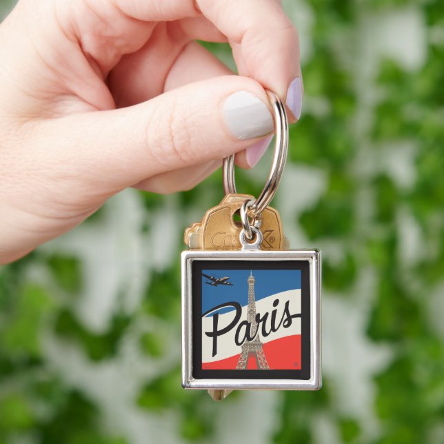 Paris Frankreich | Eiffelturm Schlüsselanhänger (Hand)