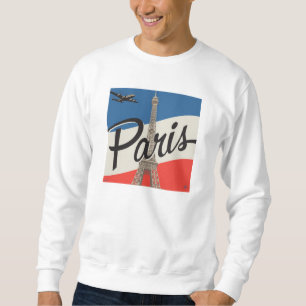 Paris Frankreich Eiffelturm Sweatshirt