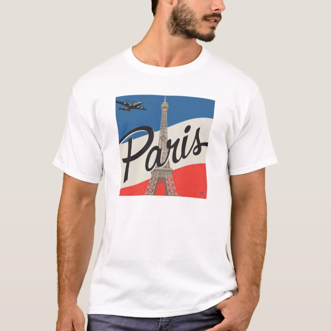Paris Frankreich | Eiffelturm T-Shirt (Vorderseite)