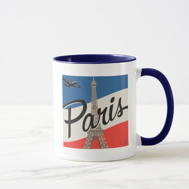 Paris Frankreich | Eiffelturm Tasse (Rechts)