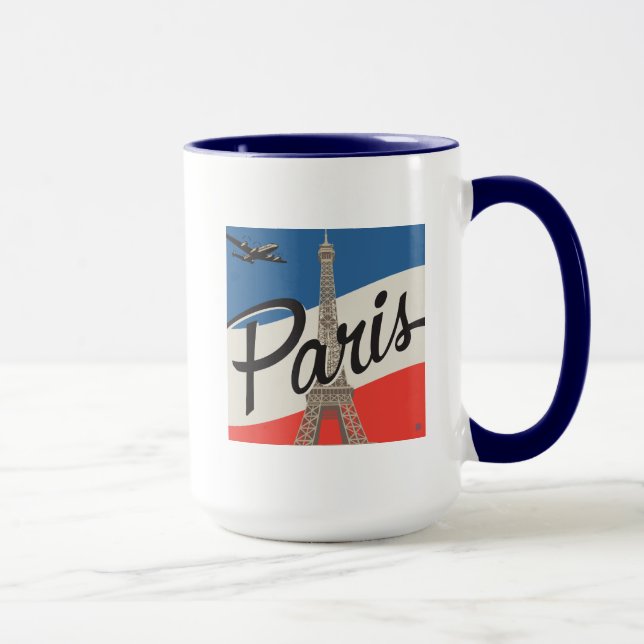 Paris Frankreich | Eiffelturm Tasse (Rechts)