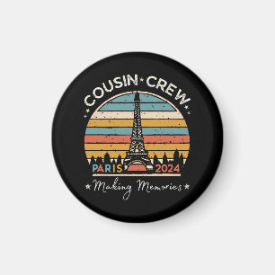 Paris Frankreich Erinnerungen 2024 Magnet