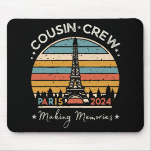 Paris Frankreich Erinnerungen 2024 Mousepad