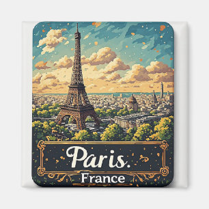 🧲 Paris Frankreich Europäische Reise Erinnerung A Magnet