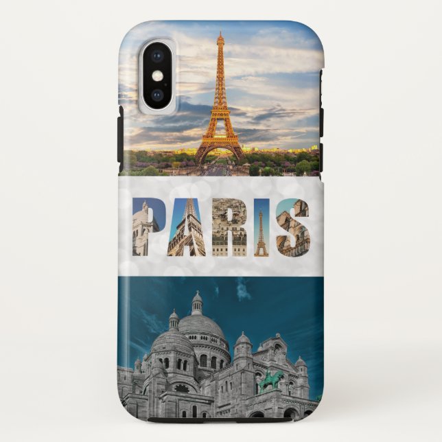 Paris Frankreich Französisches Foto für Reisen Case-Mate iPhone Hülle (Rückseite)