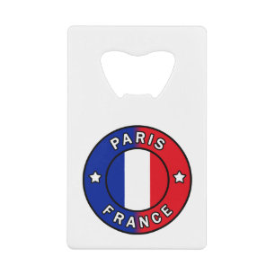 Paris Frankreich Geldbeutel Flaschenöffner