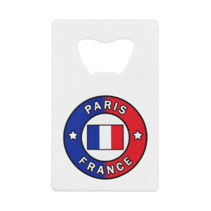 Paris Frankreich Geldbeutel Flaschenöffner