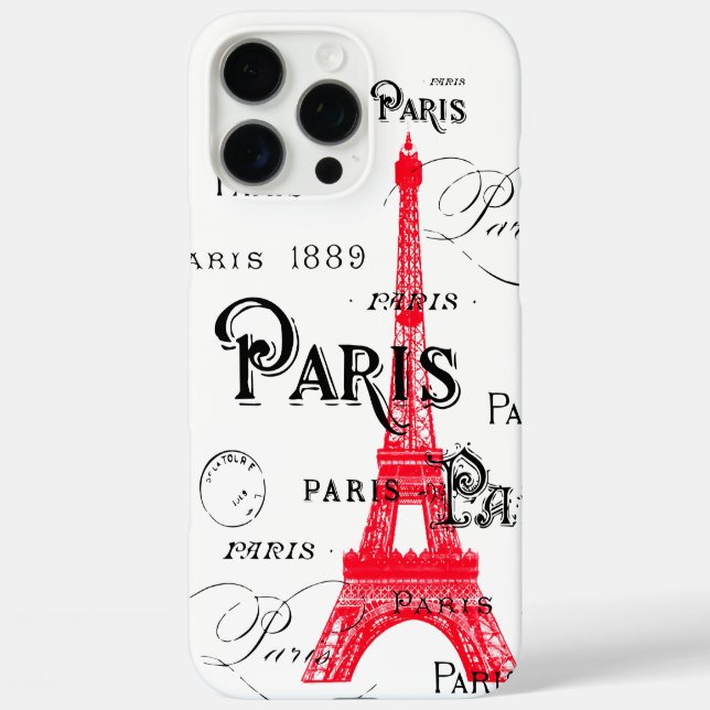 Paris Frankreich - Geschenke und Souvenirs iPhone 16 Pro Max Hülle (Rückseite)
