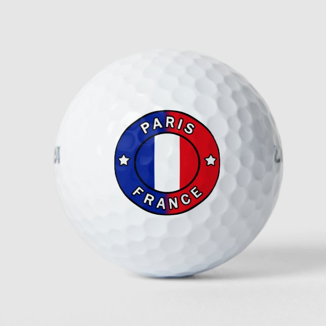 Paris Frankreich Golfball (Vorderseite)