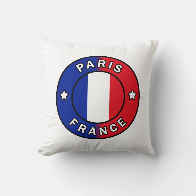 Paris Frankreich Kissen (Vorderseite)