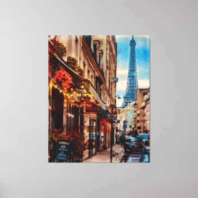 Paris Frankreich Leinwanddruck (Vorderseite)