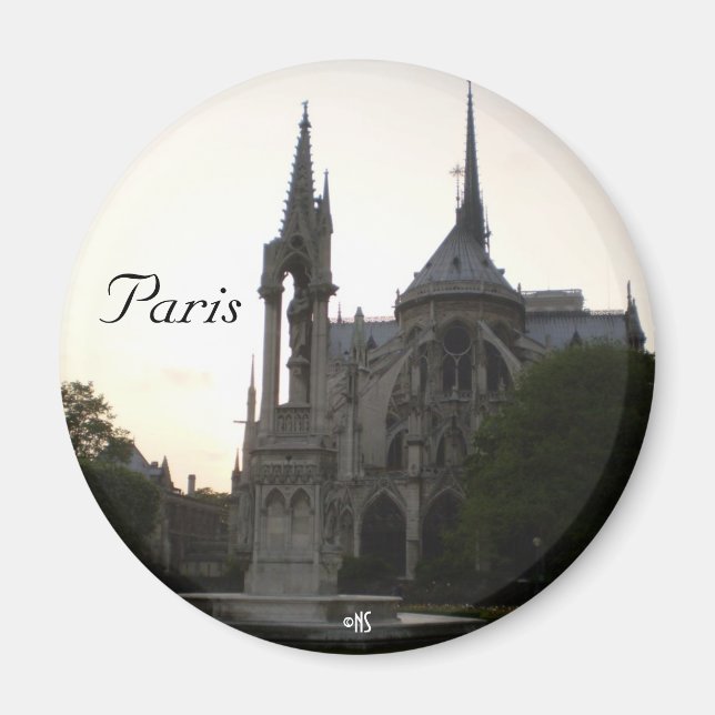 Paris, Frankreich Magnet (Vorne)