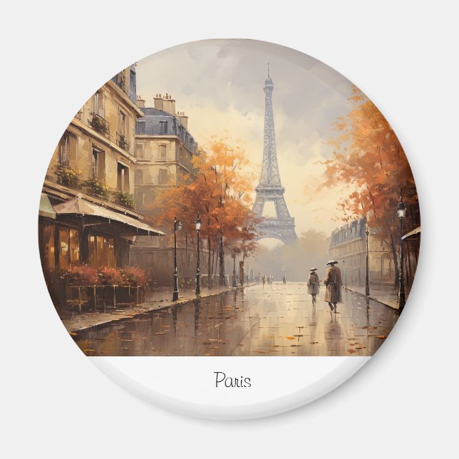 Paris Frankreich Magnet (Vorne)