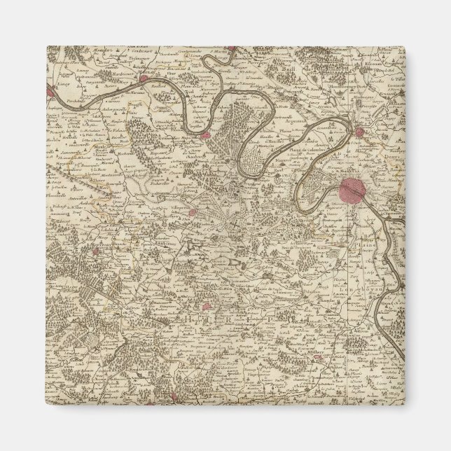 Paris Frankreich Magnet (Vorne)