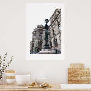 Paris. Frankreich. Palais Garnier Poster