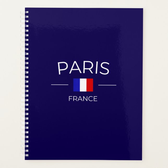Paris Frankreich Planer (Vorderseite)