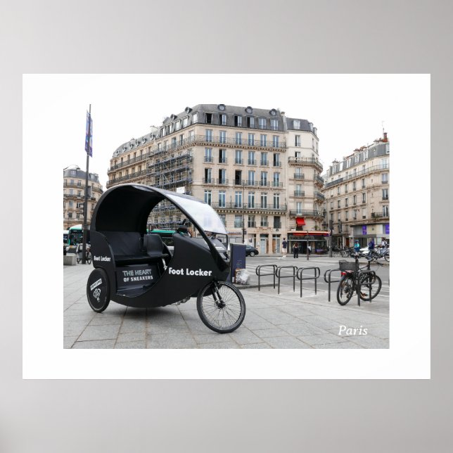 Paris. Frankreich. Poster (Vorne)