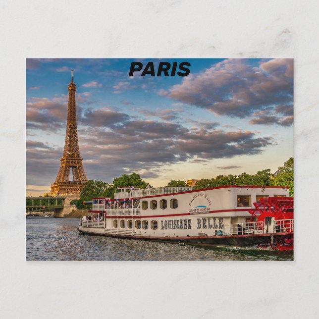 Paris - Frankreich Postkarte (Vorderseite)