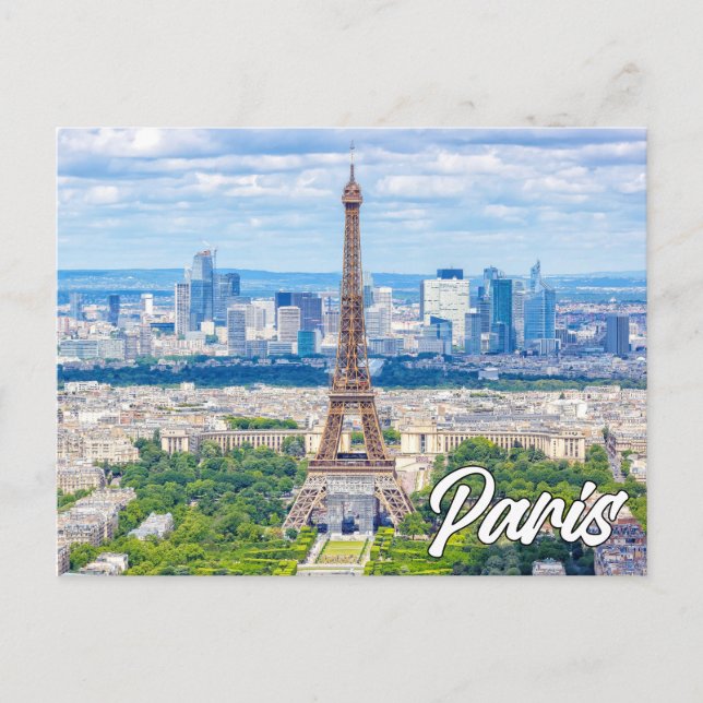 Paris, Frankreich Postkarte (Vorderseite)