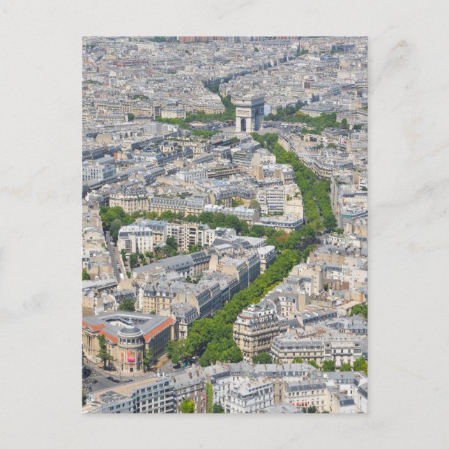 Paris, Frankreich Postkarte (Vorderseite)