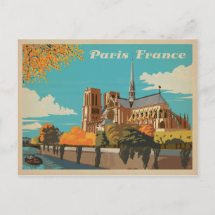 Paris, Frankreich Postkarte