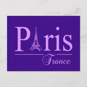 Paris Frankreich Postkarte, anpassen Postkarte