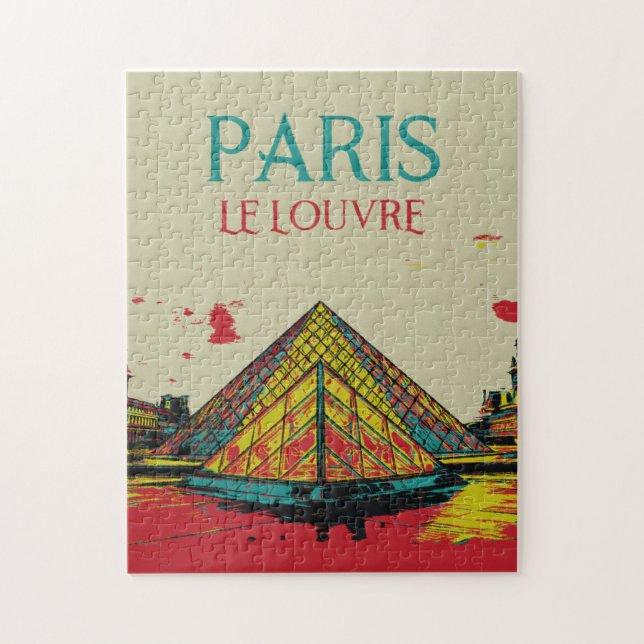 Paris-Frankreich-Pyramide des Louvre (Vertikal)