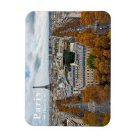Paris Frankreich Reise Eiffelturm Goldener Herbst
