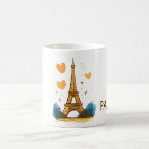 Paris Frankreich Reise Kaffeetasse