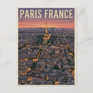 Paris Frankreich Reise  Postkarte