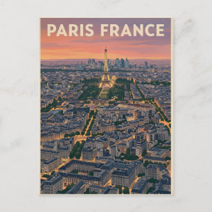 Paris Frankreich Reise Postkarte