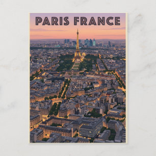 Paris Frankreich Reise Postkarte
