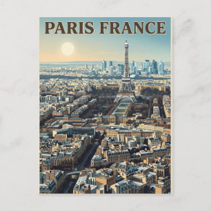Paris Frankreich Reise  Postkarte