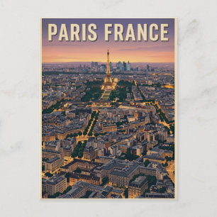 Paris Frankreich Reise Postkarte
