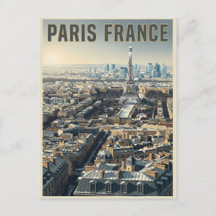 Paris Frankreich Reise Postkarte