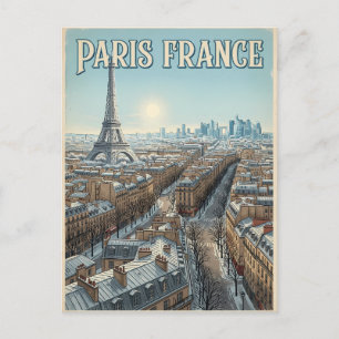 Paris Frankreich Reise Postkarte