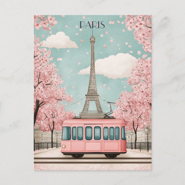 Paris Frankreich Reisen Postkarte (Vorderseite)