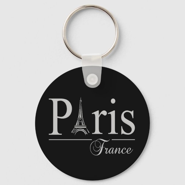 Paris-Frankreich-Schlüsselkette Schlüsselanhänger (Vorderseite)