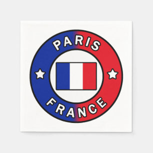 Paris Frankreich Serviette