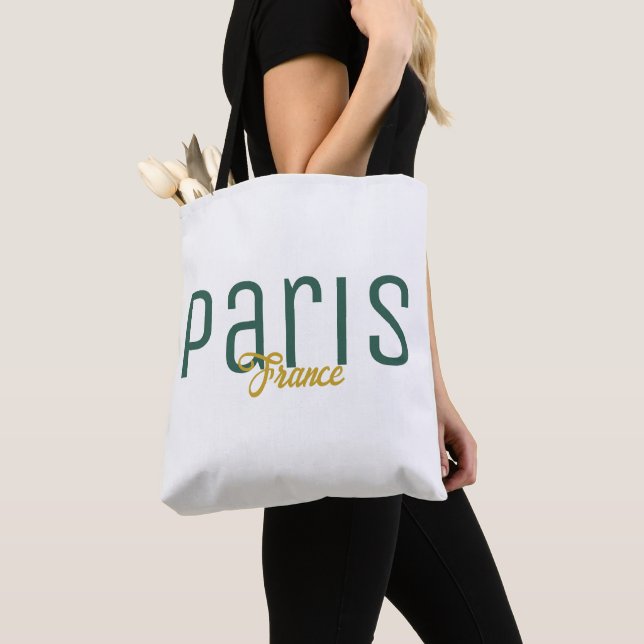 Paris, Frankreich Souvenir Tasche (Von Nahem)
