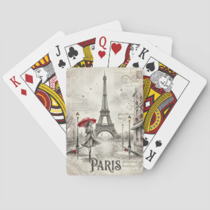Paris Frankreich Spielkarten