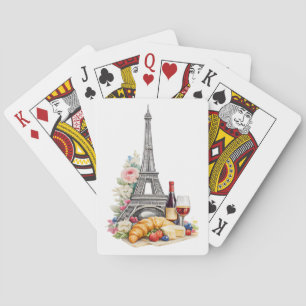 Paris Frankreich Spielkarten