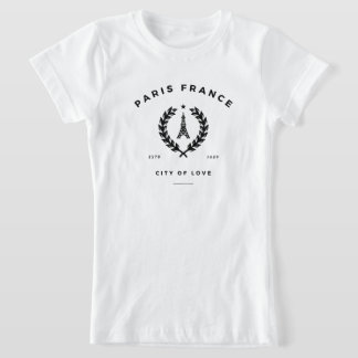 Paris Frankreich Stadt Liebe T-Shirt