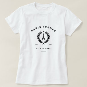 Paris Frankreich Stadt Liebe T-Shirt