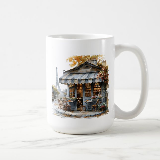 Paris-Frankreich-Tasse Kaffeetasse (Rechts)