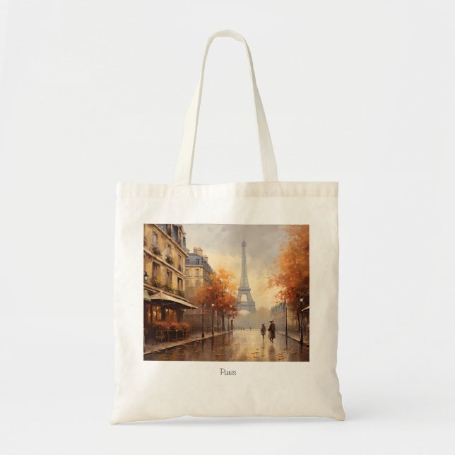 Paris Frankreich Tragetasche (Vorne)