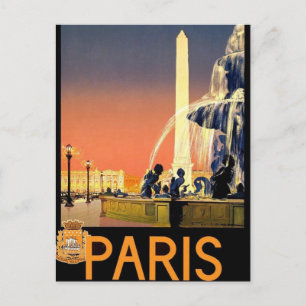 Paris - Frankreich Vintag Postkarte