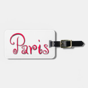 Paris Gepäckanhänger