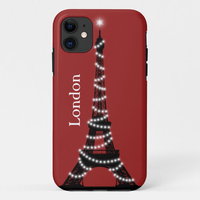 Paris Glitzern überall iPhone 5 selten Case-Mate iPhone Hülle (Rückseite)