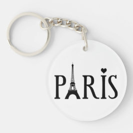 Paris - Grafik Schlüsselanhänger